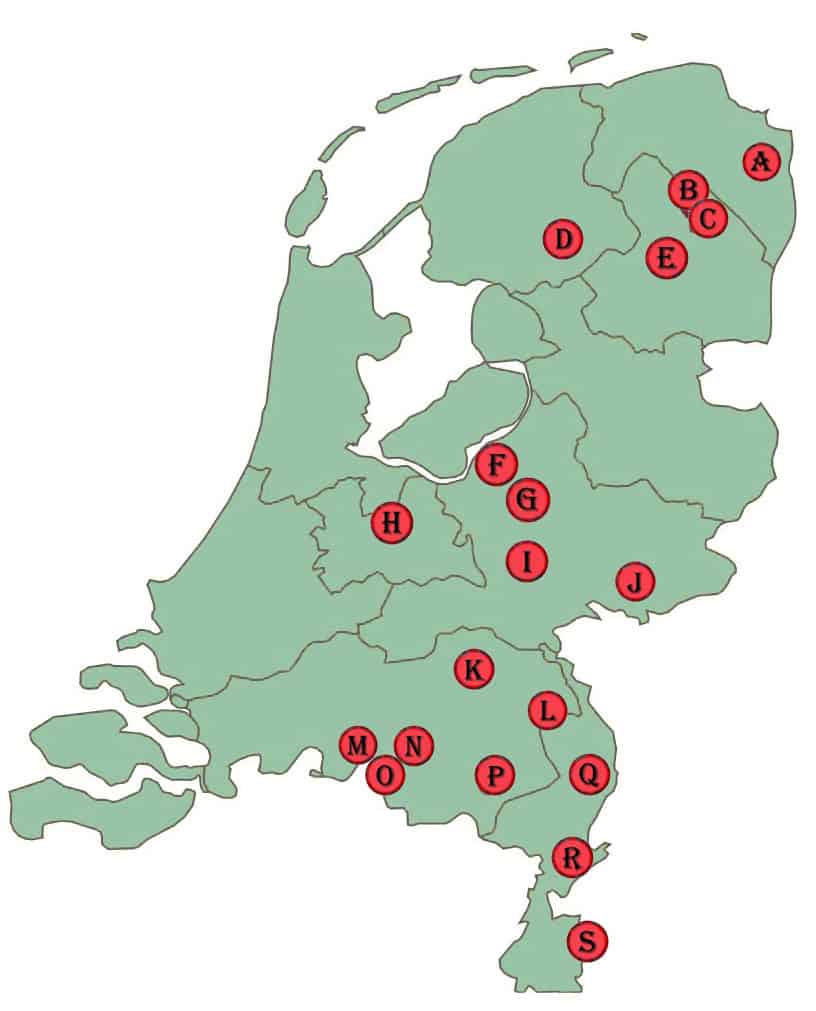 19 natuurbegraafplaatsen in NL